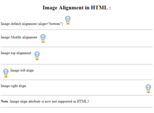 how to vertically align text and images in css